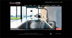 Desktop Screenshot of exclusivehome.com.br